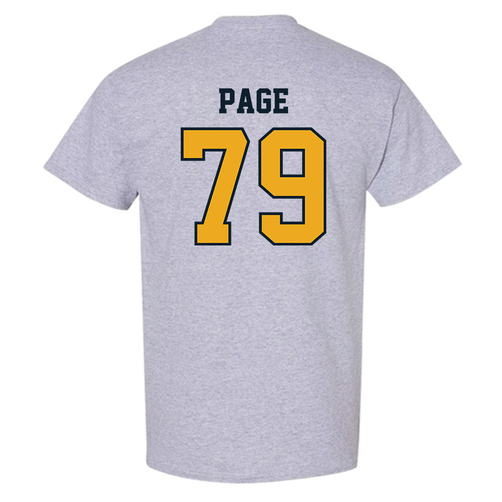 ETBU - NCAA Football : Ziyon Page - Classic Shersey T-Shirt-1