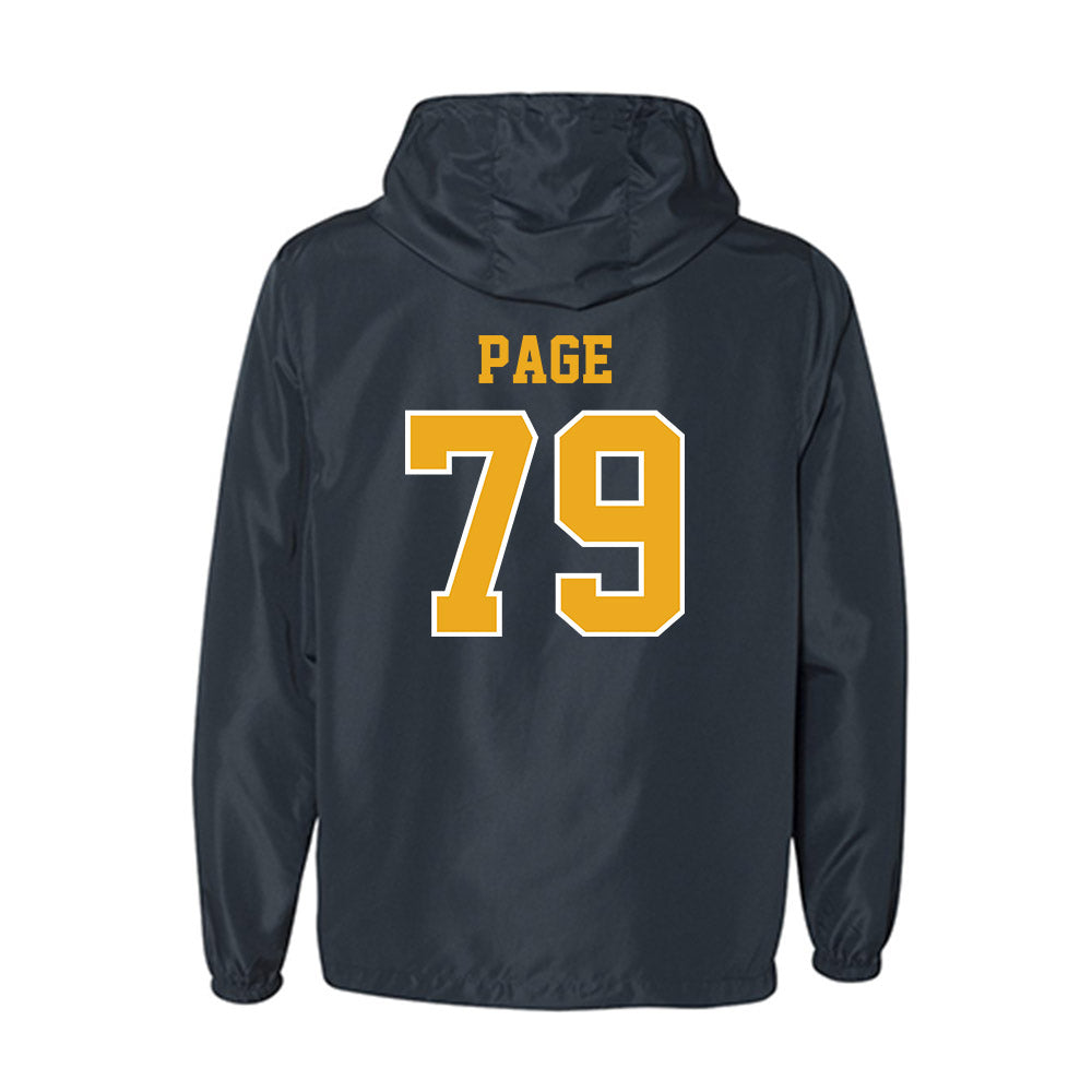 ETBU - NCAA Football : Ziyon Page - Windbreaker-1