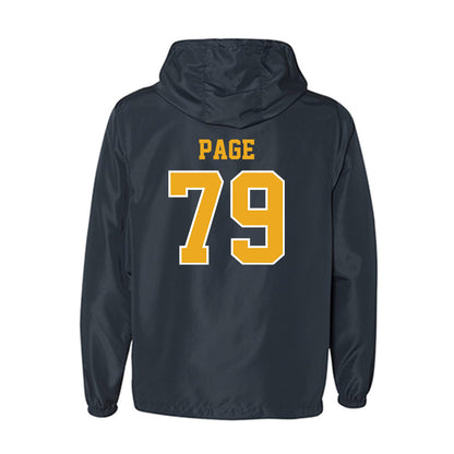 ETBU - NCAA Football : Ziyon Page - Windbreaker-1