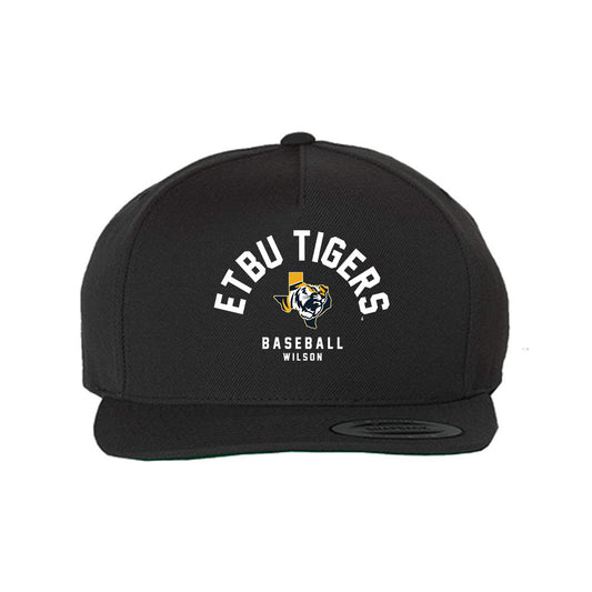 ETBU - NCAA Baseball : Colby Wilson - Snapback Hat-0