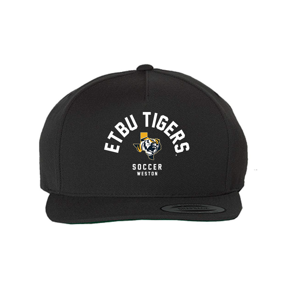 ETBU - NCAA Men's Soccer : Joshua Weston - Snapback Hat-0