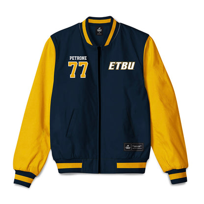 ETBU - NCAA Men's Ice Hockey : John Petrone - Bomber Jacket-0