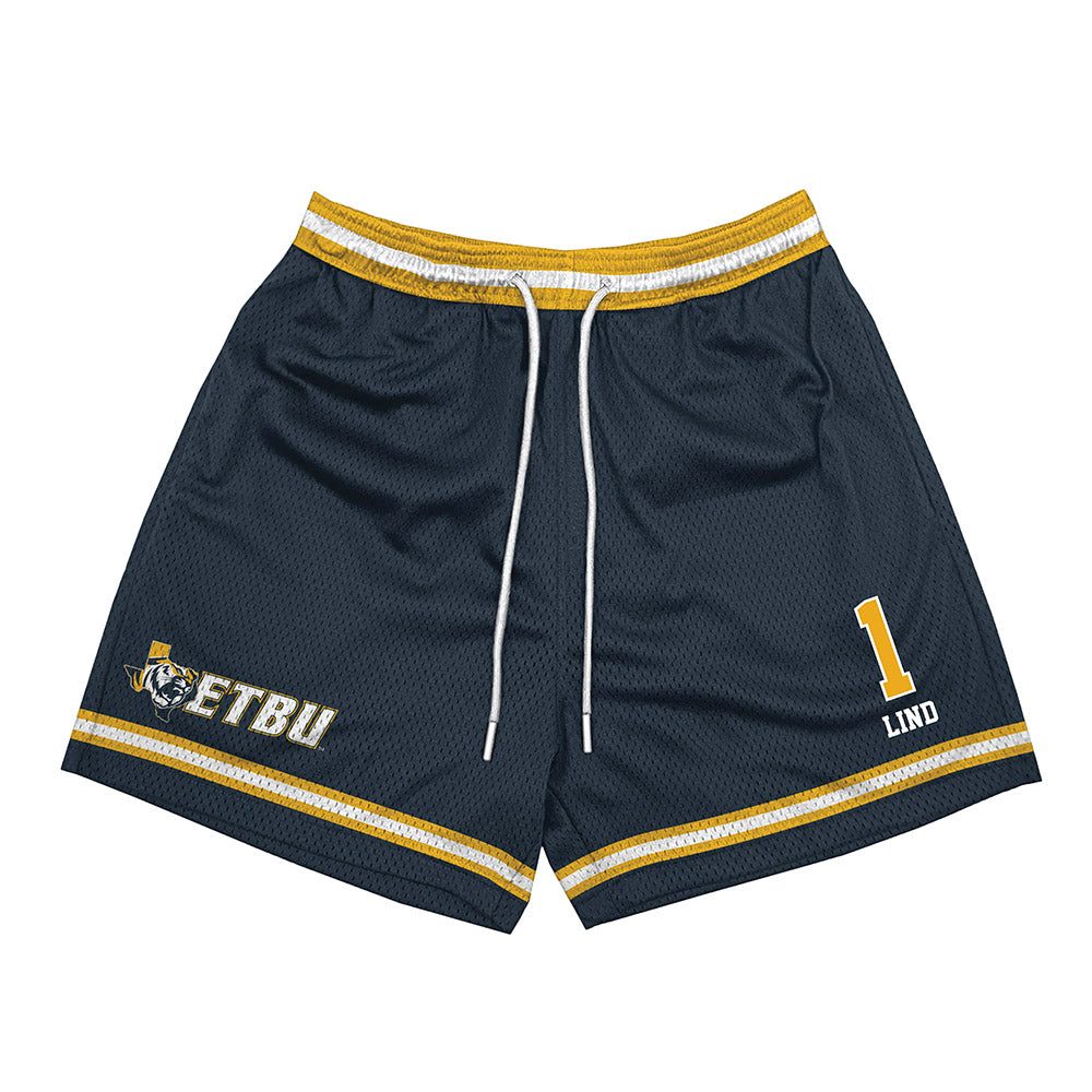 ETBU - NCAA Men's Lacrosse : Blake Lind - Shorts-0