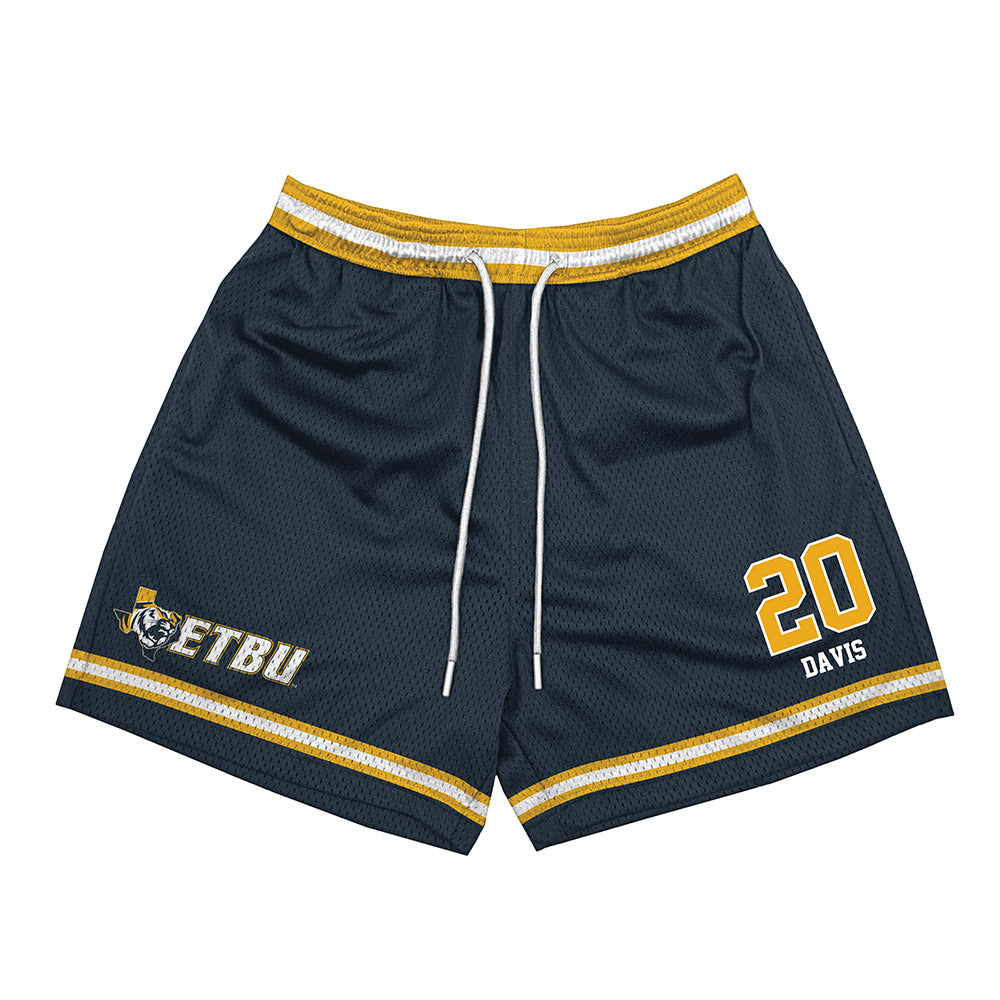 ETBU - NCAA Baseball : Forrest Davis - Shorts-0