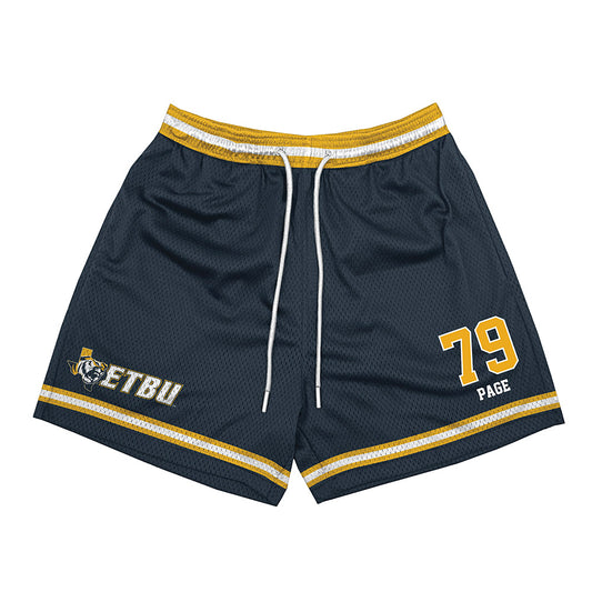 ETBU - NCAA Football : Ziyon Page - Shorts-0