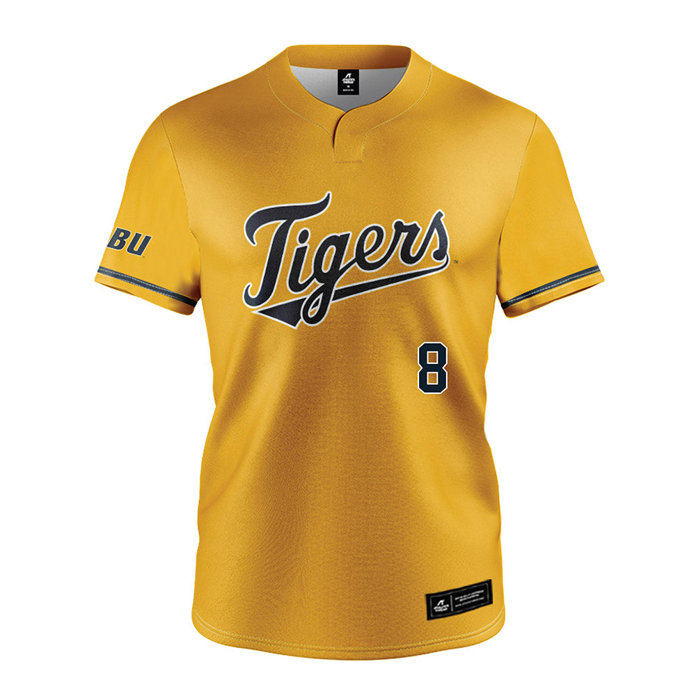 ETBU - NCAA Baseball : Philip Orr - Gold Jersey-0