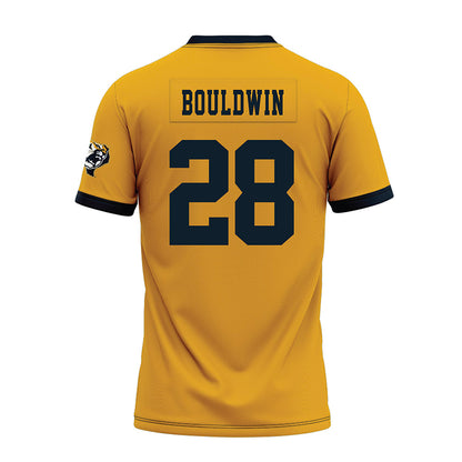 ETBU - NCAA Football : Davion Bouldwin - Gold Premium Football Jersey-1
