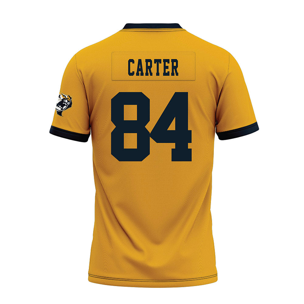 ETBU - NCAA Football : Marcos Carter - Gold Premium Football Jersey-1