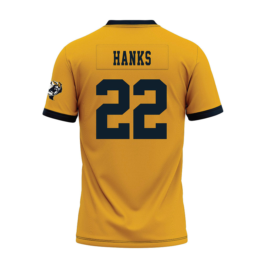 ETBU - NCAA Football : Konnor Hanks - Gold Premium Football Jersey-1