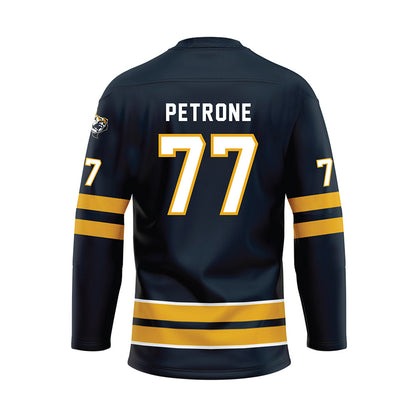 ETBU - NCAA Men's Ice Hockey : John Petrone - Hockey Jersey-1