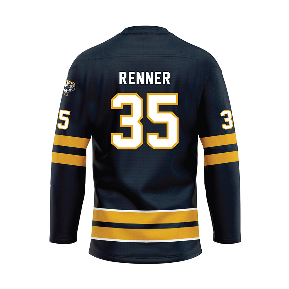 ETBU - NCAA Men's Ice Hockey : Andrew Renner - Hockey Jersey-1