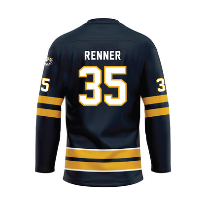ETBU - NCAA Men's Ice Hockey : Andrew Renner - Hockey Jersey-1