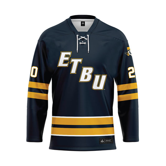 ETBU - NCAA Men's Ice Hockey : Bowen Buchanan - Hockey Jersey-0