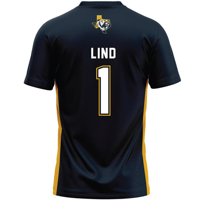ETBU - NCAA Men's Lacrosse : Blake Lind - Lacrosse Jersey -1