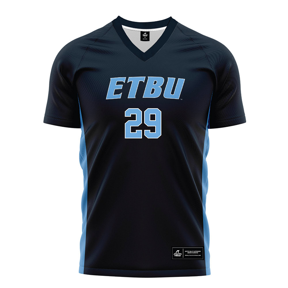 ETBU - NCAA Women's Soccer : Savannah Woods - Soccer Jersey-0