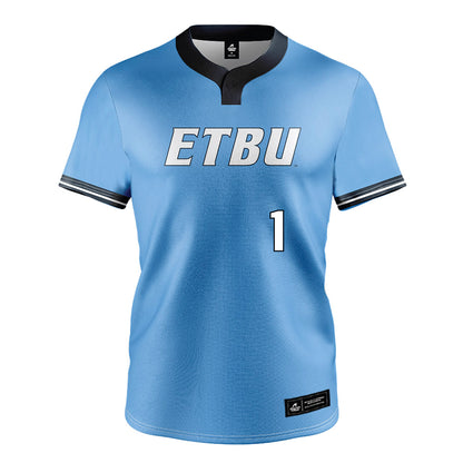 ETBU - NCAA Softball : Jessalyn Gregory - Jersey-0