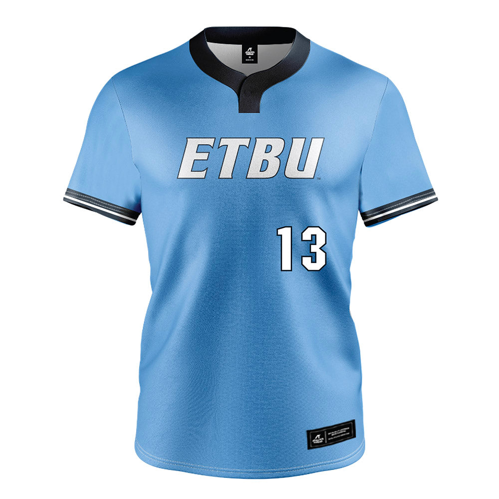 ETBU - NCAA Softball : Lauren Vallery - Jersey-0