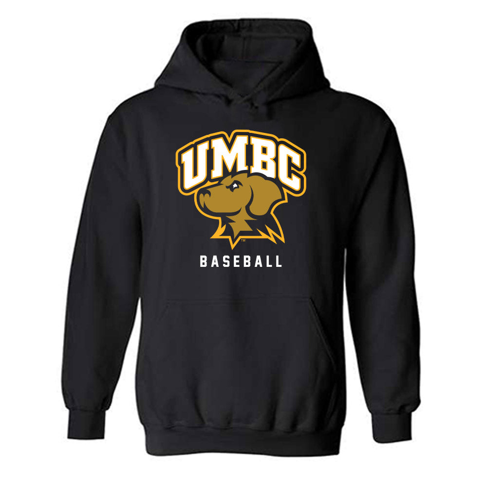 UMBC - NCAA Baseball : Danny Wyatt - Classic Shersey Hooded Sweatshirt-0