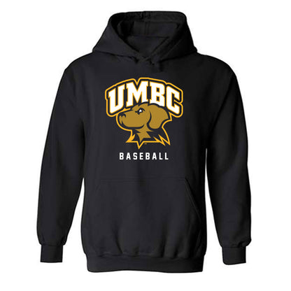 UMBC - NCAA Baseball : Danny Wyatt - Classic Shersey Hooded Sweatshirt-0