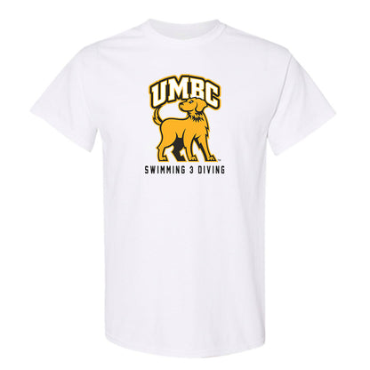 UMBC - NCAA Men's Swimming & Diving : Eric Kim - T-Shirt-0