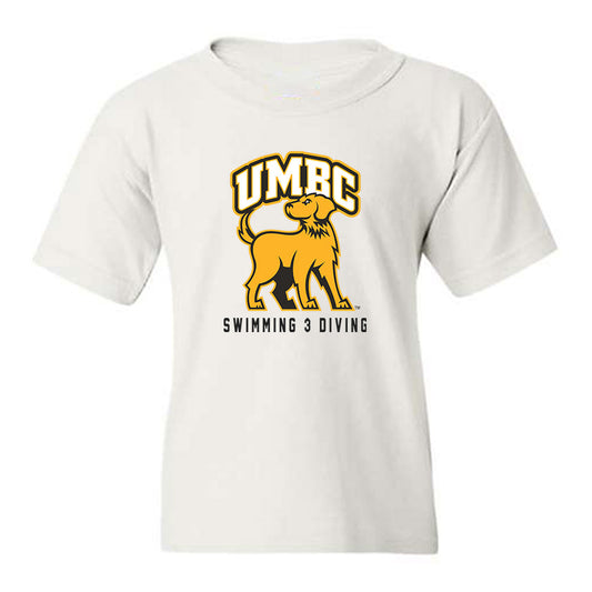 UMBC - NCAA Men's Swimming & Diving : Eric Kim - Youth T-Shirt-0