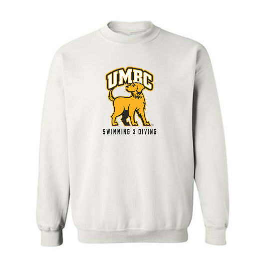 UMBC - NCAA Men's Swimming & Diving : Eric Kim - Crewneck Sweatshirt-0