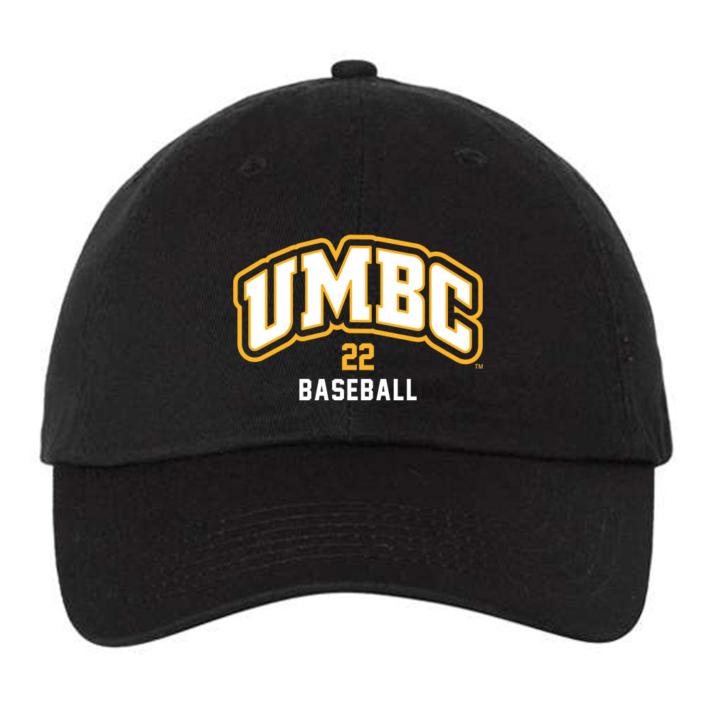 UMBC - NCAA Baseball : Logan Wiley - Dad Hat-0