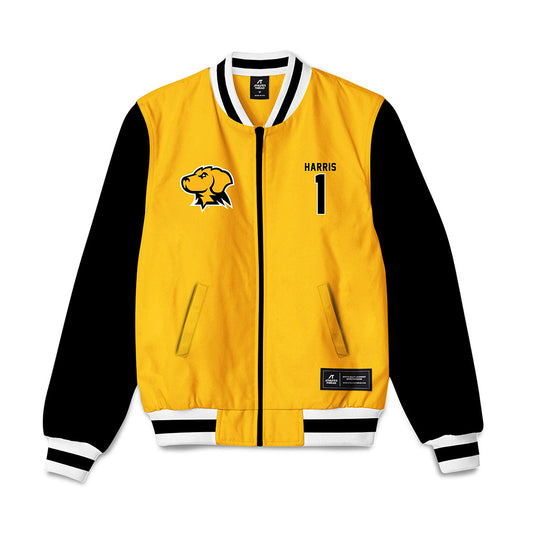 UMBC - NCAA Women's Volleyball : Natalie Harris - Bomber Jacket-0