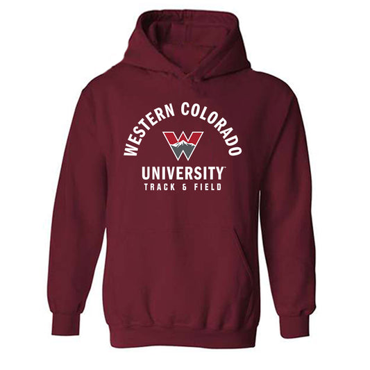Western - NCAA Men's Track & Field : Brandon Kolb - Classic Shersey Hooded Sweatshirt-0