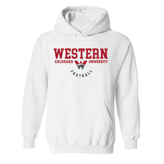 Western - NCAA Football : Richard Hollis - Classic Shersey Hooded Sweatshirt-0