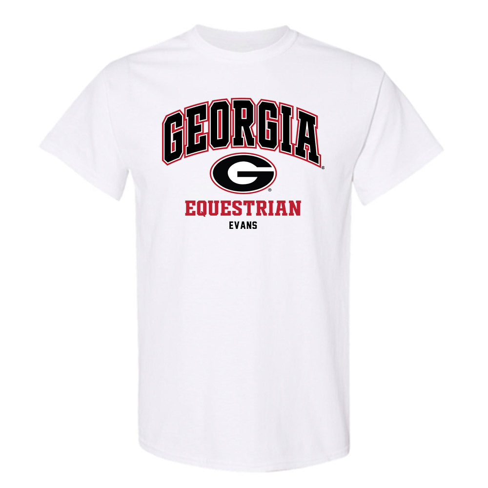 Georgia - NCAA Equestrian : Josie Evans - Sports Shersey T-Shirt-0