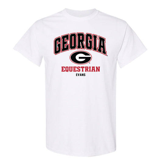 Georgia - NCAA Equestrian : Josie Evans - Sports Shersey T-Shirt-0