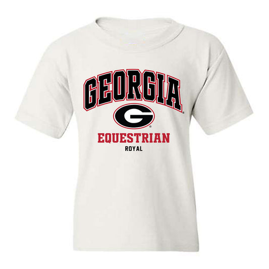 Georgia - NCAA Equestrian : Ellie Royal - Sports Shersey Youth T-Shirt-0