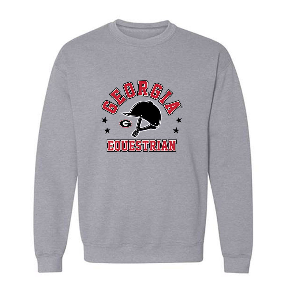 Georgia - NCAA Equestrian : Hallie Blair - Sports Shersey Crewneck Sweatshirt-0