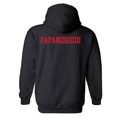 Georgia - NCAA Equestrian : Aphrodite Papandreou - Sports Shersey Hooded Sweatshirt-1