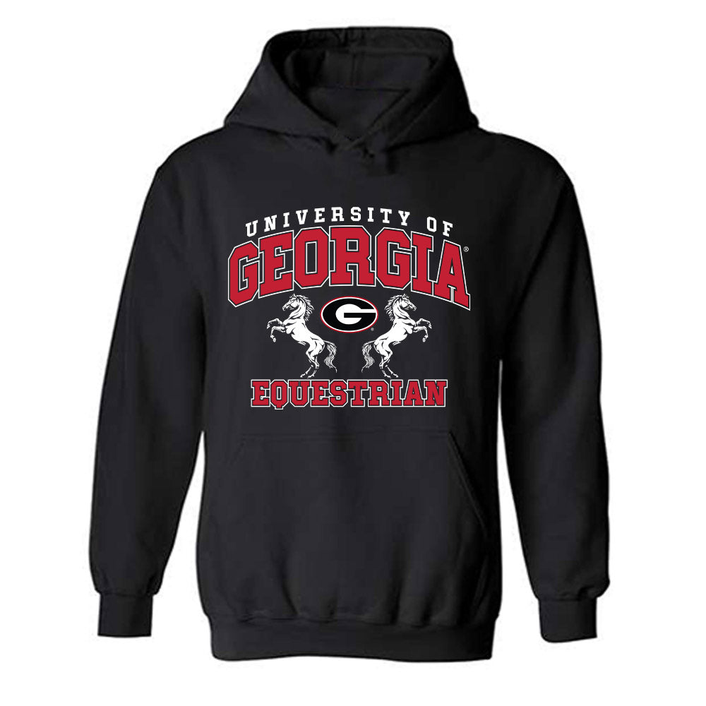 Georgia - NCAA Equestrian : Madison Nadolenco - Sports Shersey Hooded Sweatshirt-0