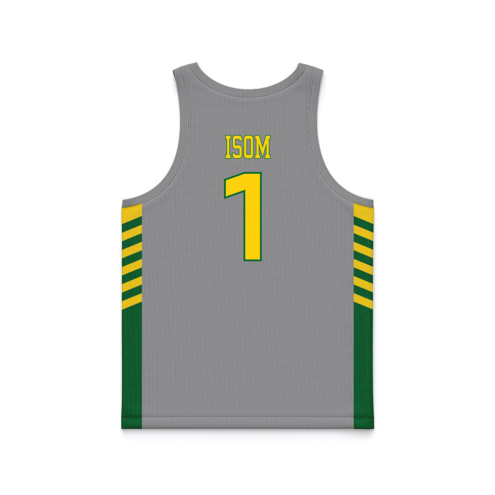 KYSU - NCAA Women's Basketball : Jordan Isom - Grey Basketball Jersey-1