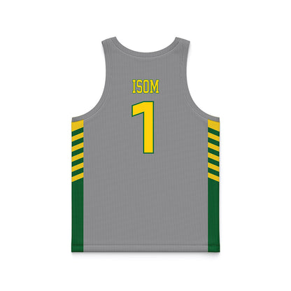 KYSU - NCAA Women's Basketball : Jordan Isom - Grey Basketball Jersey-1