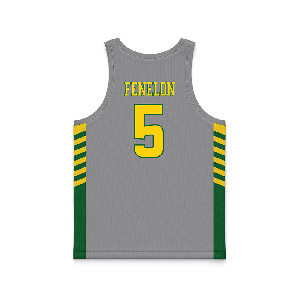 KYSU - NCAA Women's Basketball : Naja Fenelon - Grey Basketball Jersey-1