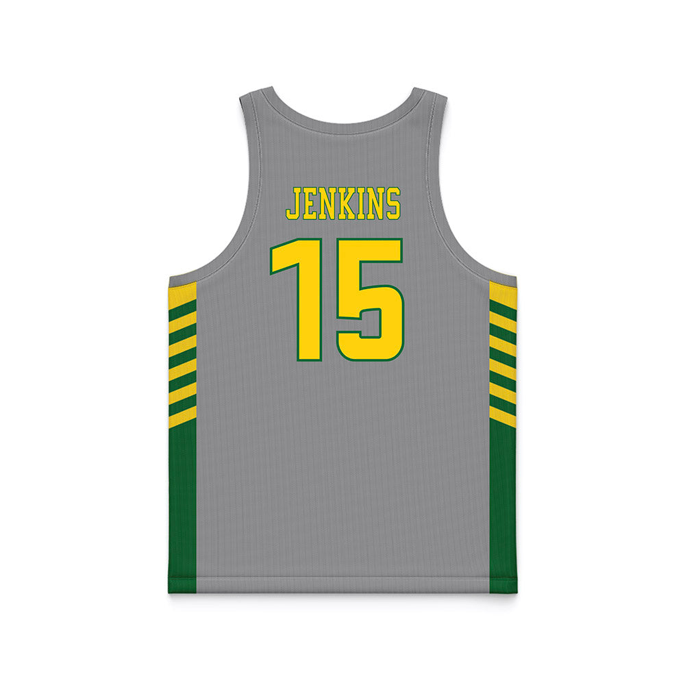KYSU - NCAA Women's Basketball : Aniyah Jenkins Jenkins - Grey Basketball Jersey-1