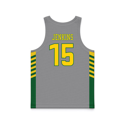 KYSU - NCAA Women's Basketball : Aniyah Jenkins Jenkins - Grey Basketball Jersey-1