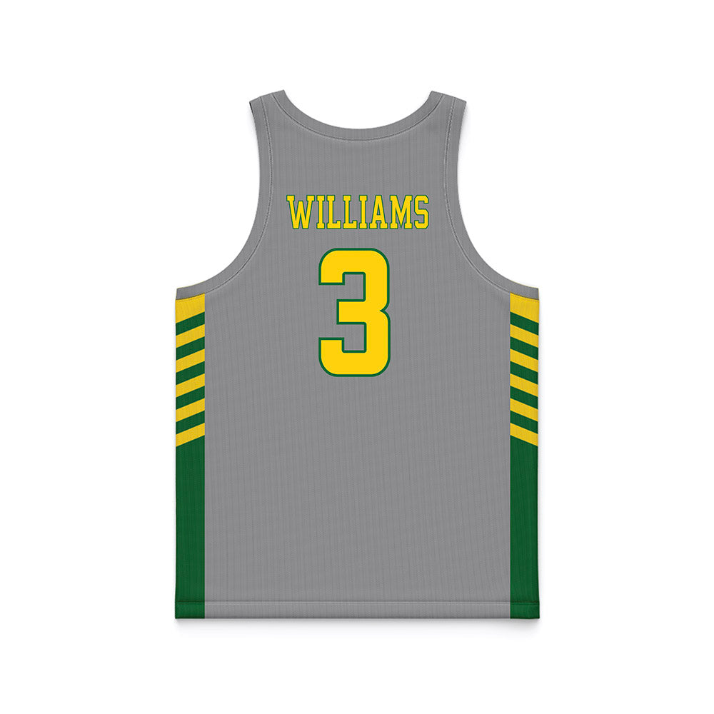 KYSU - NCAA Women's Basketball : Rhianna Williams - Grey Basketball Jersey-1