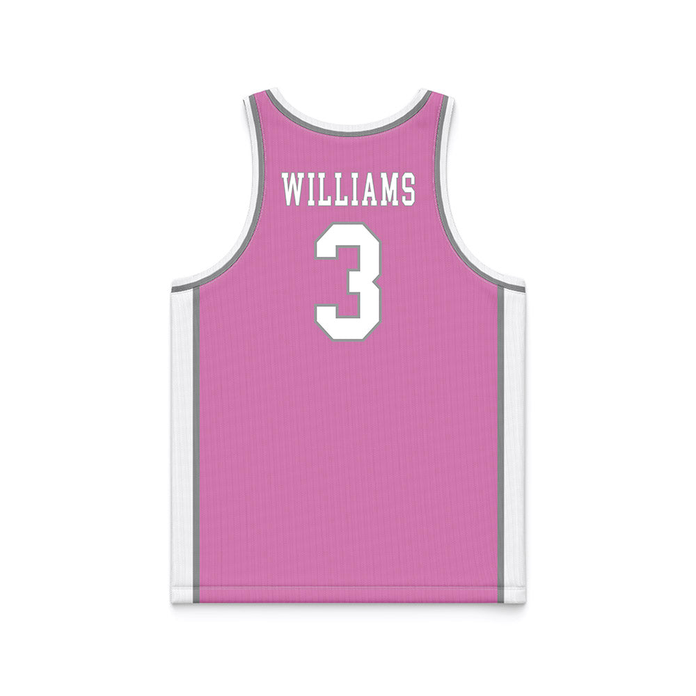 KYSU - NCAA Women's Basketball : Rhianna Williams - Pink Basketball Jersey-1