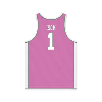 KYSU - NCAA Women's Basketball : Jordan Isom - Pink Basketball Jersey-1