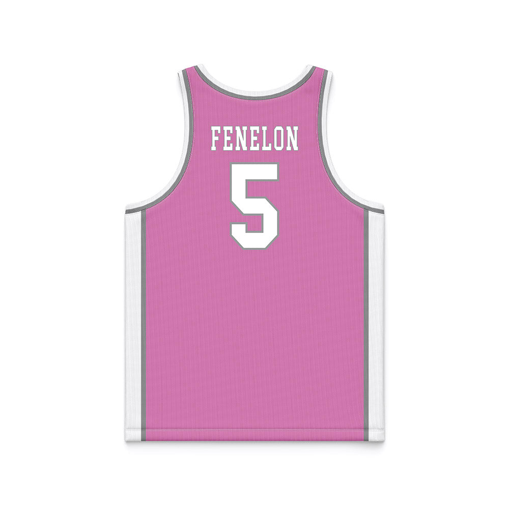 KYSU - NCAA Women's Basketball : Naja Fenelon - Pink Basketball Jersey-1