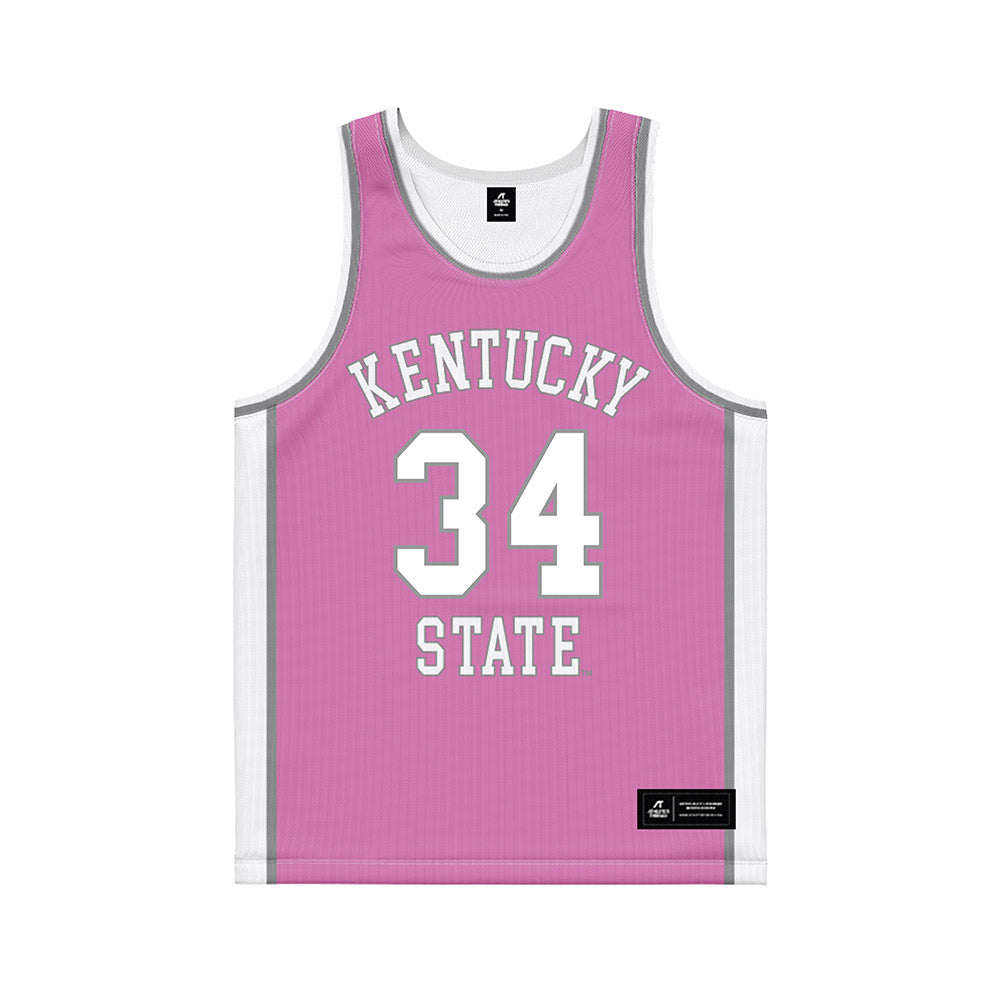 KYSU - NCAA Women's Basketball : Bailey Lee - Pink Basketball Jersey-0