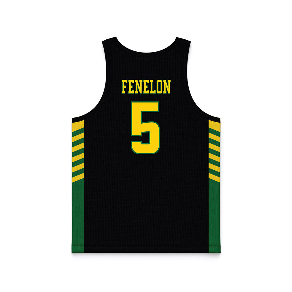 KYSU - NCAA Women's Basketball : Naja Fenelon - Black Basketball Jersey-1