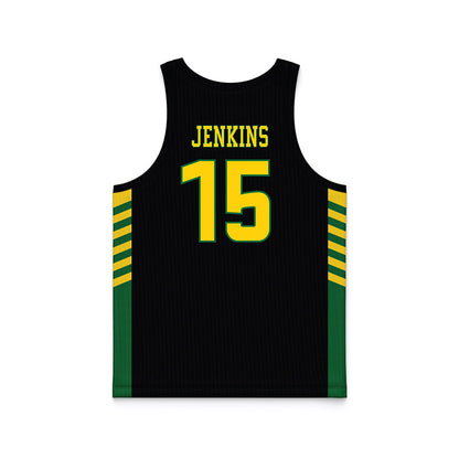 KYSU - NCAA Women's Basketball : Aniyah Jenkins Jenkins - Black Basketball Jersey-1