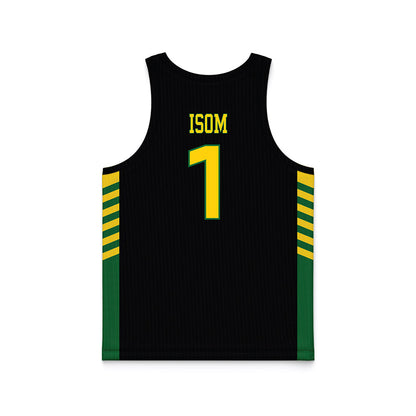 KYSU - NCAA Women's Basketball : Jordan Isom - Black Basketball Jersey-1