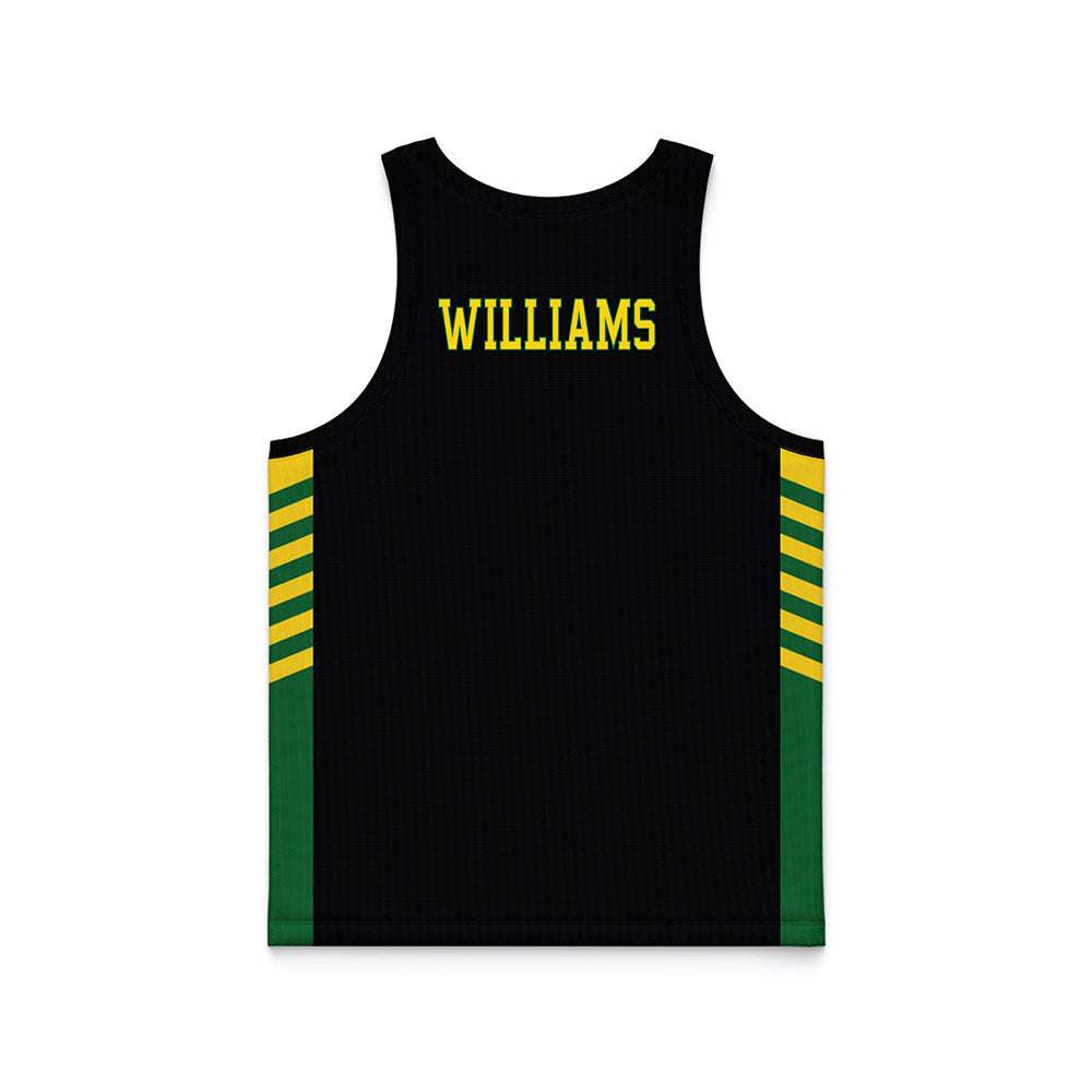  - NCAA Women's Basketball : Mondrea Williams - Black Basketball Jersey-1